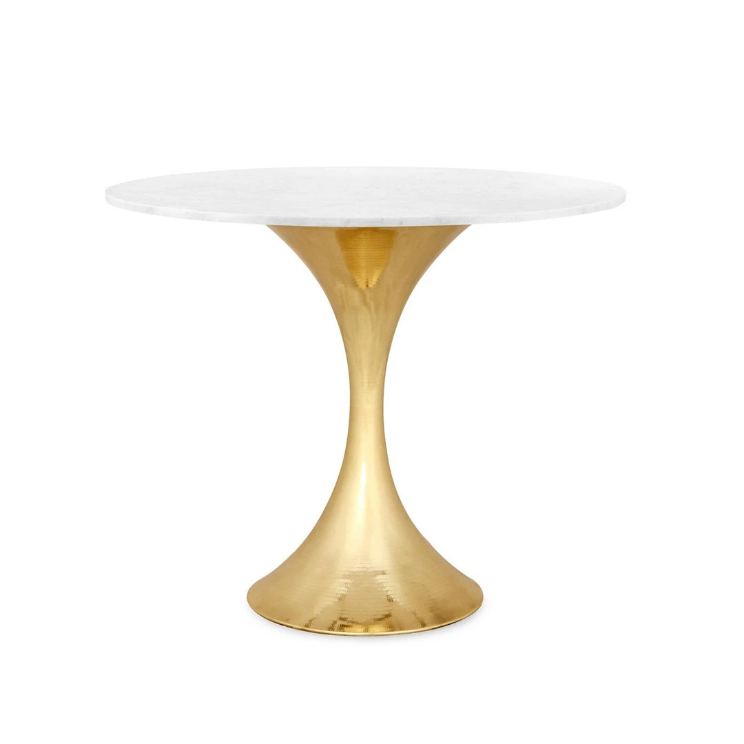 Bungalow 5 Stockholm Center Round Table Brass With White Marble Top New Arrivals 3 Bungalow 5 Stockholm Center Round Table Brass With White Marble Top New Arrivals