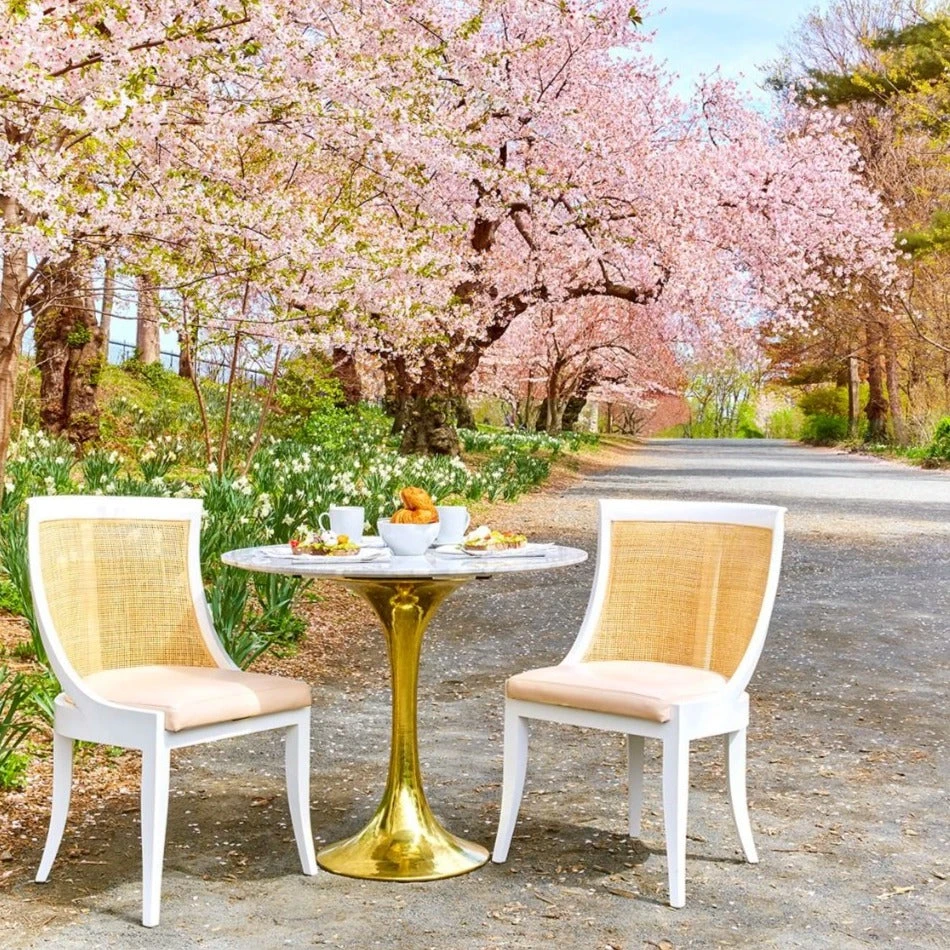 Bungalow 5 Stockholm Center Round Table Brass With White Marble Top New Arrivals 4 Bungalow 5 Stockholm Center Round Table Brass With White Marble Top New Arrivals