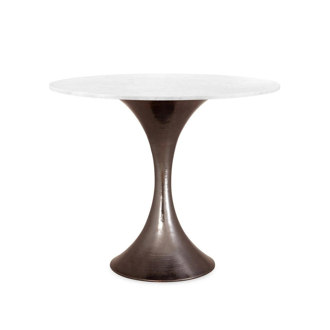 Bungalow 5 Stockholm Center Round Table Bronze With White Marble Top New Arrivals 3 Bungalow 5 Stockholm Center Round Table Bronze With White Marble Top New Arrivals