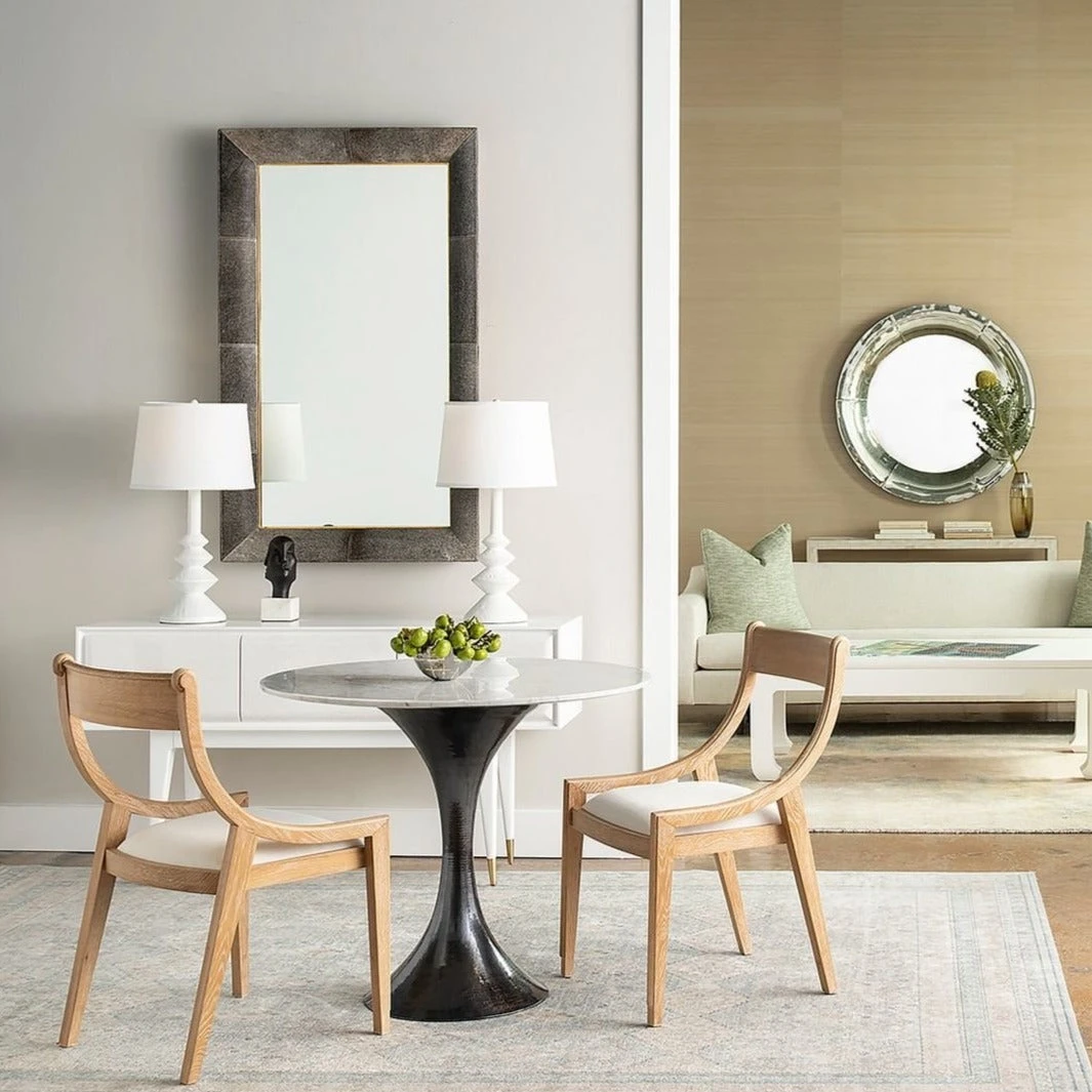 Bungalow 5 Stockholm Center Round Table Bronze With White Marble Top New Arrivals 4 Bungalow 5 Stockholm Center Round Table Bronze With White Marble Top New Arrivals