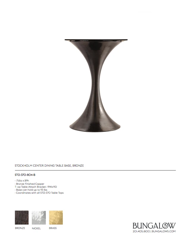 Bungalow 5 Stockholm Center Round Table Bronze With White Marble Top New Arrivals 10 Bungalow 5 Stockholm Center Round Table Bronze With White Marble Top New Arrivals