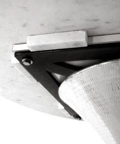 Bungalow 5 New Arrivals Stockholm Round Dining Table Nickel And White Marble 17 Bungalow 5 New Arrivals Stockholm Round Dining Table Nickel And White Marble