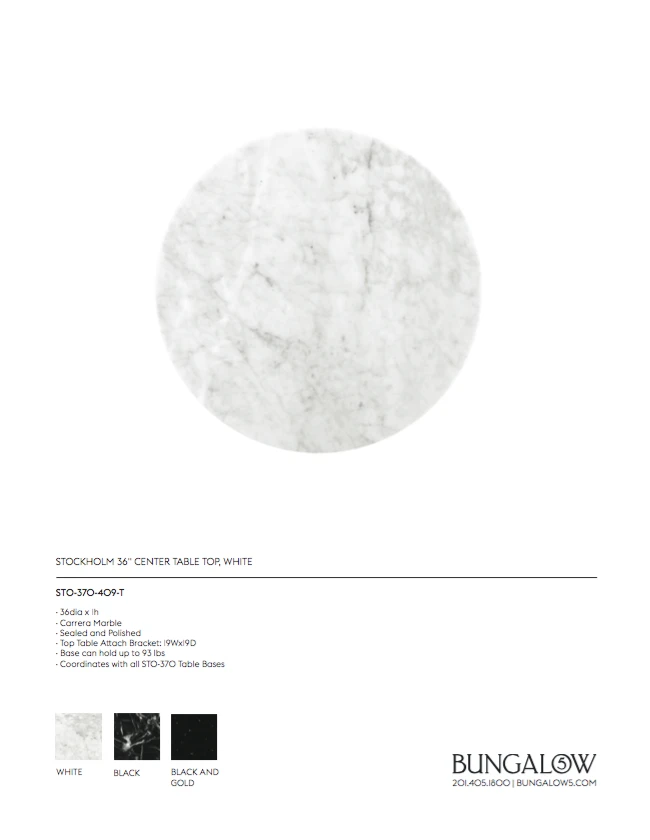 Bungalow 5 Stockholm Center Round Table Brass With White Marble Top New Arrivals 10 Bungalow 5 Stockholm Center Round Table Brass With White Marble Top New Arrivals