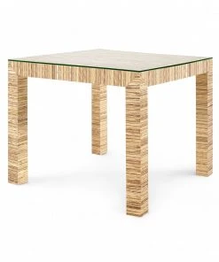 Bungalow 5 New Arrivals Valentina Papyrus Game Table Natural