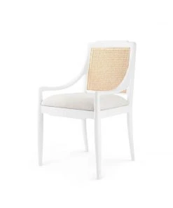 Bungalow 5 New Arrivals Veronika Armchair White