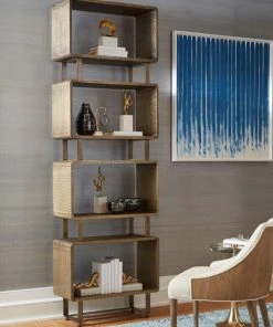 Bungalow 5 Verra Etagere Antique Brass New Arrivals