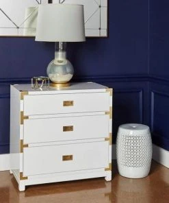 Bungalow 5 Victoria Side Table White