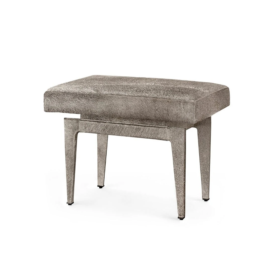 Bungalow 5 New Arrivals Winston Stool Gray Hair On Hide 3 Bungalow 5 New Arrivals Winston Stool Gray Hair On Hide