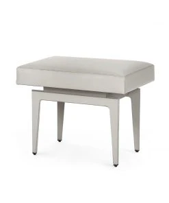 Bungalow 5 Winston Stool Grey Leather