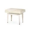 Bungalow 5 New Arrivals Winston Stool White Hide 2 Bungalow 5 New Arrivals Winston Stool White Hide