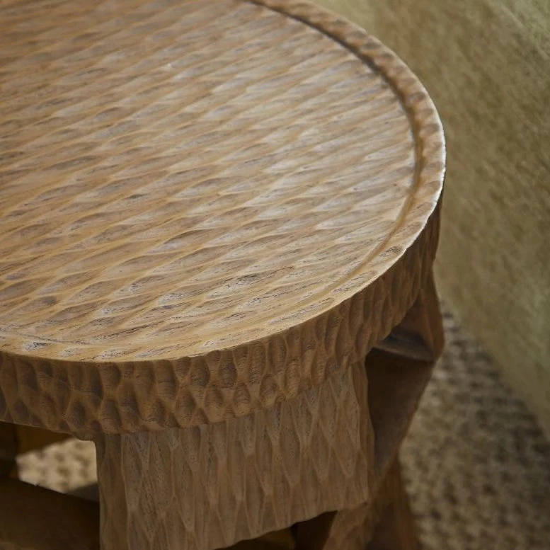 Bungalow 5 Zanzibar Side Table And Stool Driftwood 8 Bungalow 5 Zanzibar Side Table And Stool Driftwood