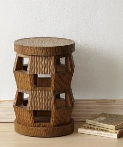 Bungalow 5 Zanzibar Side Table And Stool Driftwood 15 Bungalow 5 Zanzibar Side Table And Stool Driftwood