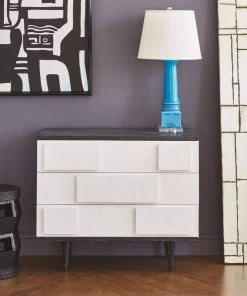 Bungalow 5 Zanzibar Side Table And Stool Black