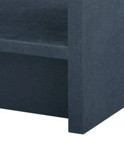Bungalow 5 New Arrivals Benjamin 1 Drawer Side Table Navy Blue