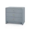 Bungalow 5 Bryant Linen 3 Drawer Side Table Gray New Arrivals 1 Bungalow 5 Bryant Linen 3 Drawer Side Table Gray New Arrivals