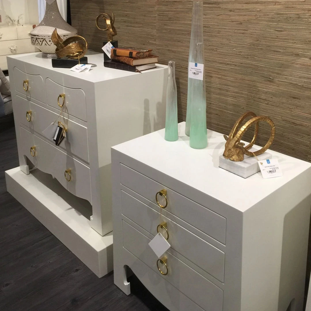 Bungalow 5 Jacqui 3 Drawer Side Table White New Arrivals 8 Bungalow 5 Jacqui 3 Drawer Side Table White New Arrivals