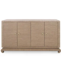 Bungalow 5 Meredith 4 Door Cabinet Brown 4 Bungalow 5 Meredith 4 Door Cabinet Brown