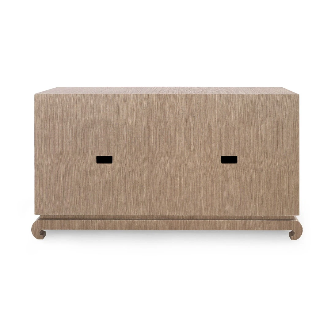 Bungalow 5 Meredith 4 Door Cabinet Brown Bungalow 5 Meredith 4 Door Cabinet Brown