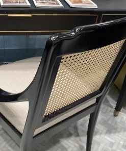 Bungalow 5 New Arrivals Veronika Armchair Black 17 Bungalow 5 New Arrivals Veronika Armchair Black