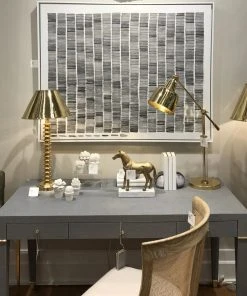 Bungalow 5 New Arrivals Rain Framed Silk Panel Black