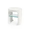 Bungalow 5 Carrel Side Table White New Arrivals 1 Bungalow 5 Carrel Side Table White New Arrivals