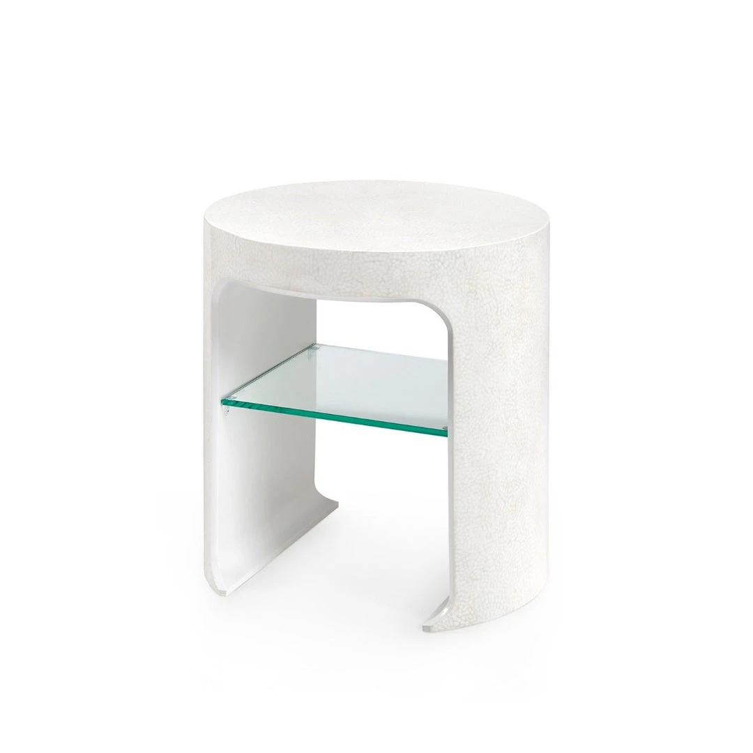 Bungalow 5 Carrel Side Table White New Arrivals 3 Bungalow 5 Carrel Side Table White New Arrivals