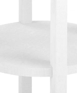 Bungalow 5 Claudette One Drawer Round Side Table White New Arrivals 18 Bungalow 5 Claudette One Drawer Round Side Table White New Arrivals