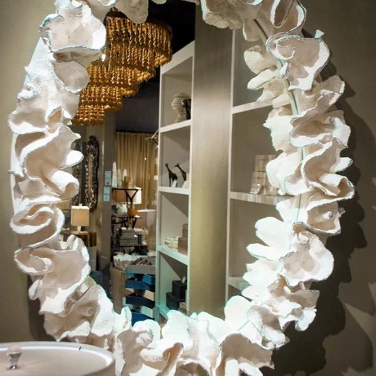 Made Goods Coco Mirror White Faux Coral New Arrivals 7 Made Goods Coco Mirror White Faux Coral New Arrivals