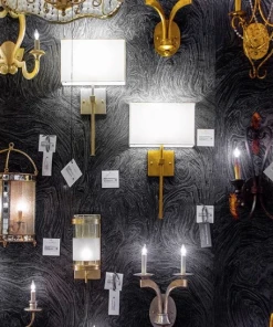 Currey And Company Ashdown Wall Sconce Gold Leaf New Arrivals