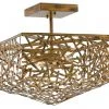 Currey And Company New Arrivals Confetti Semi Flush Mount