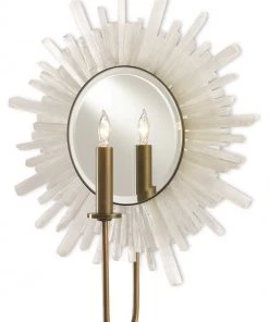 Currey And Company New Arrivals Halo Wall Sconce