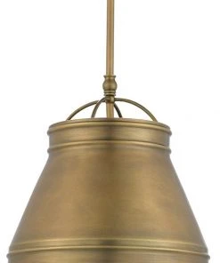 Currey And Company New Arrivals Lumley Brass Pendant