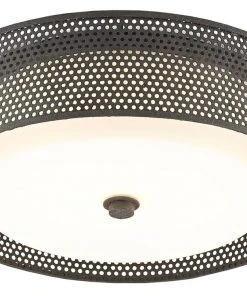 Currey And Company Notte Flush Mount