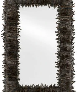 Currey And Company Pasay Large Mirror Black New Arrivals