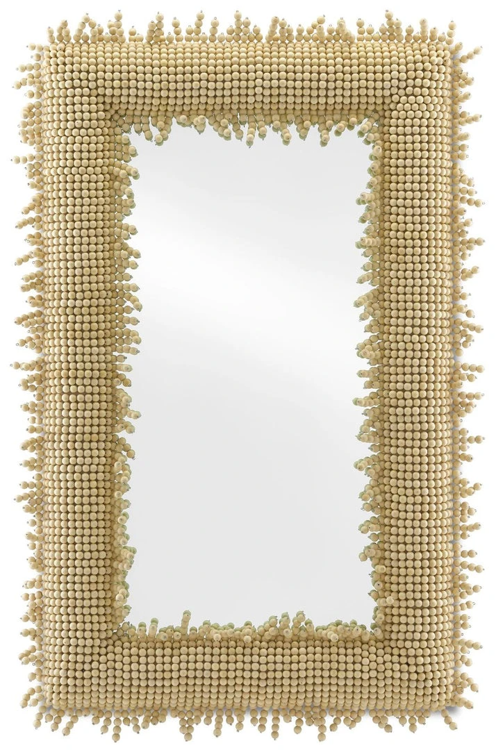 Currey And Company Jeanie Large Mirror Beige New Arrivals 3 Currey And Company Jeanie Large Mirror Beige New Arrivals