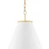 Currey And Company New Arrivals Pierrepont Pendant White Two Sizes 2 Currey And Company New Arrivals Pierrepont Pendant White Two Sizes