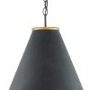 Currey And Company Pierrepont Pendant Black Two Sizes 1 Currey And Company Pierrepont Pendant Black Two Sizes