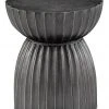 Currey And Company Rasi Graphite Table New Arrivals 1 Currey And Company Rasi Graphite Table New Arrivals