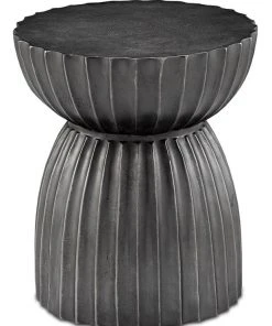 Currey And Company Rasi Graphite Table New Arrivals