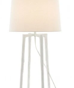 Currey And Company New Arrivals Rowan Table Lamp White 8 Currey And Company New Arrivals Rowan Table Lamp White