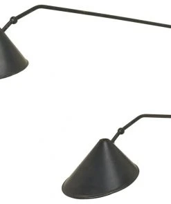 Currey And Company Serpa Double Wall Sconce