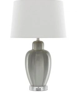Currey And Company Solita Gray Table Lamp New Arrivals