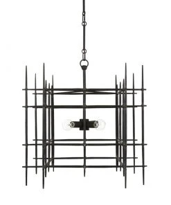 Currey And Company New Arrivals Steelhouse Small Chandelier 9 Currey And Company New Arrivals Steelhouse Small Chandelier