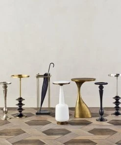 Currey And Company New Arrivals Cirebon Brass Drinks Table 9 Currey And Company New Arrivals Cirebon Brass Drinks Table