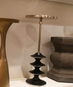 Currey And Company Cirebon Silver Drinks Table New Arrivals