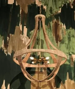 Currey And Company New Arrivals Ibiza Rope Chandelier