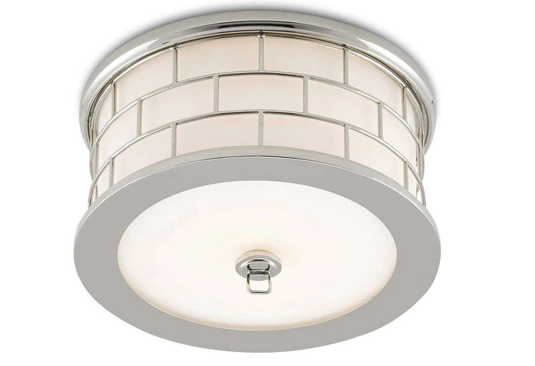 Currey And Company James Flush Mount Polished Nickel New Arrivals 6 Currey And Company James Flush Mount Polished Nickel New Arrivals