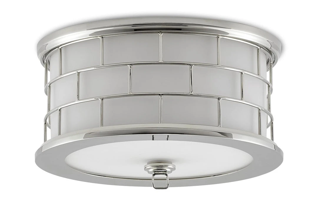 Currey And Company James Flush Mount Polished Nickel New Arrivals 3 Currey And Company James Flush Mount Polished Nickel New Arrivals