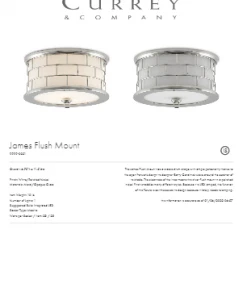 Currey And Company James Flush Mount Polished Nickel New Arrivals 11 Currey And Company James Flush Mount Polished Nickel New Arrivals