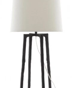Currey And Company Rowan Table Lamp Black